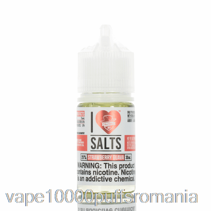 Vape Romania Guava Capsuni - Iubesc Sarurile - 30ml 25mg